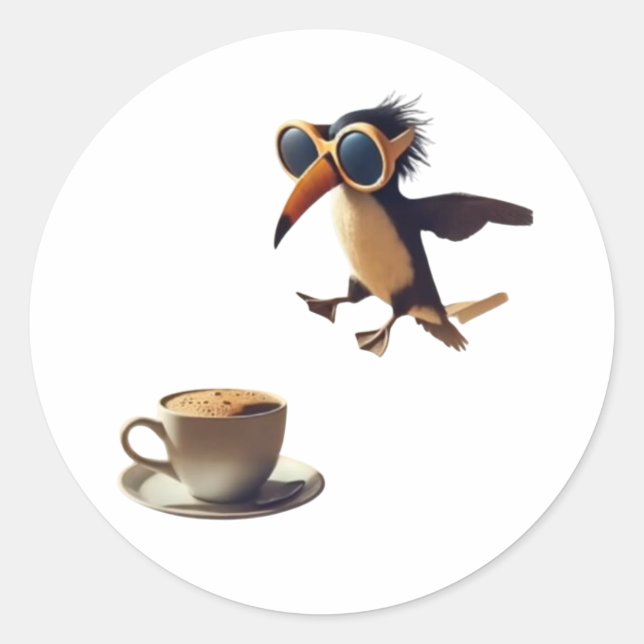 Rond Sticker Frulli Frulla (Brainrot Italien) (Devant)