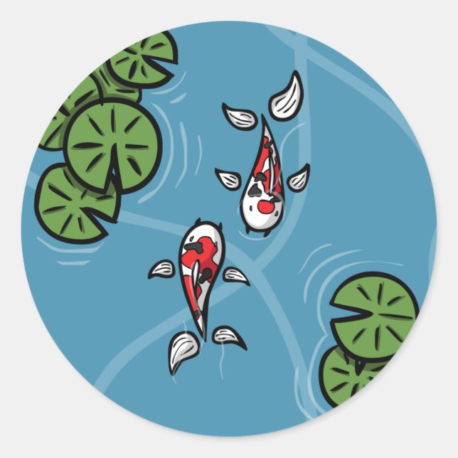Rond Sticker Fuku et Heiwa (Devant)