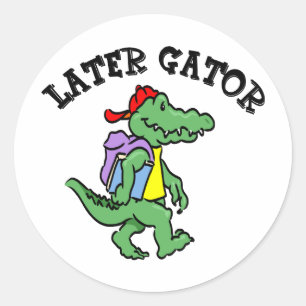 Rond Sticker Gator