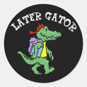 Rond Sticker Gator