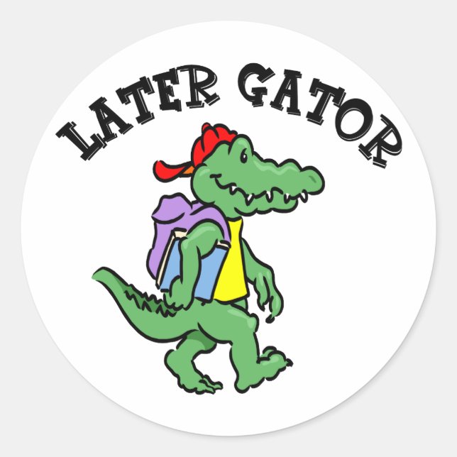 Rond Sticker Gator (Devant)