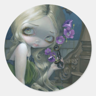 Rond Sticker "Geraniums"