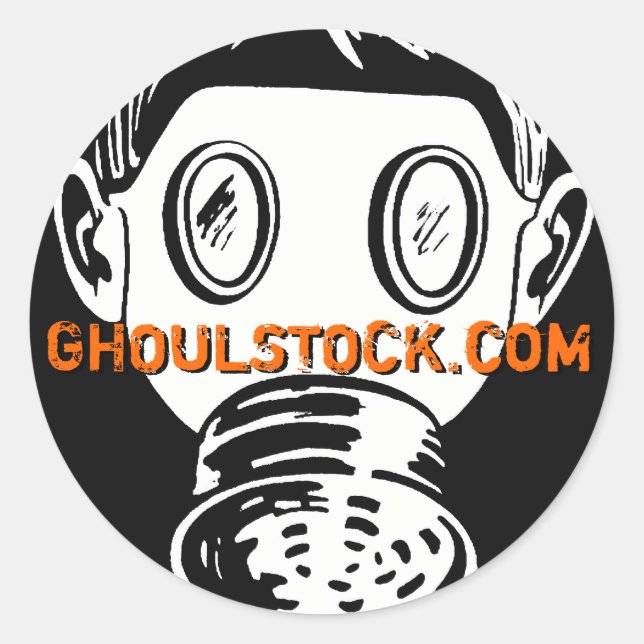 Rond Sticker Ghoulstock.com (Devant)