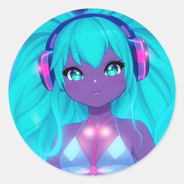 Rond Sticker Godess Stellargroove #01 (Devant)