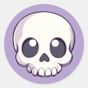 Rond Sticker Goth Halloween Kawaii Kawaii