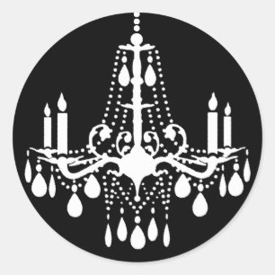 Rond Sticker Grand Ballroom (noir)