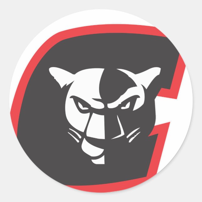 Rond Sticker grand logo - Panthers Concordia (Devant)