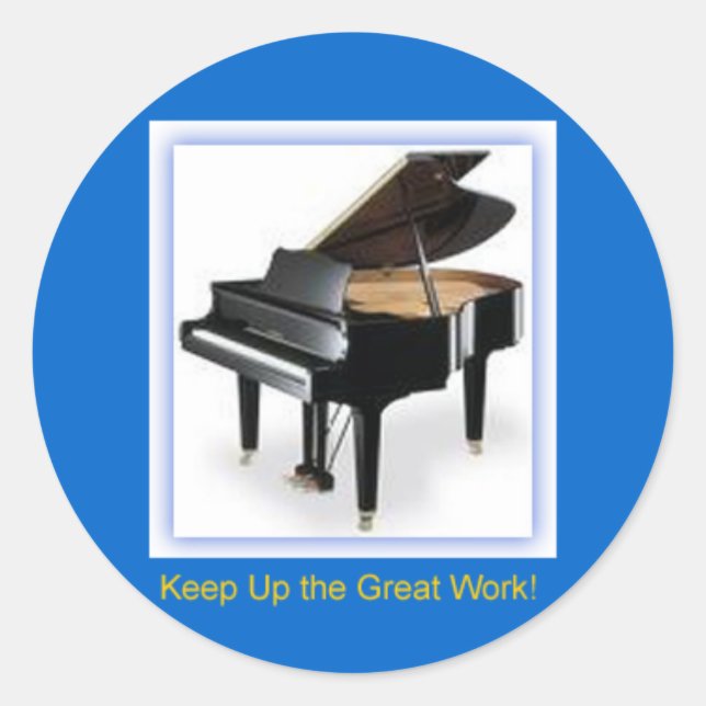 Rond Sticker Grand Piano (Devant)