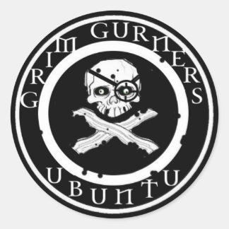 Rond Sticker Grim Gurner