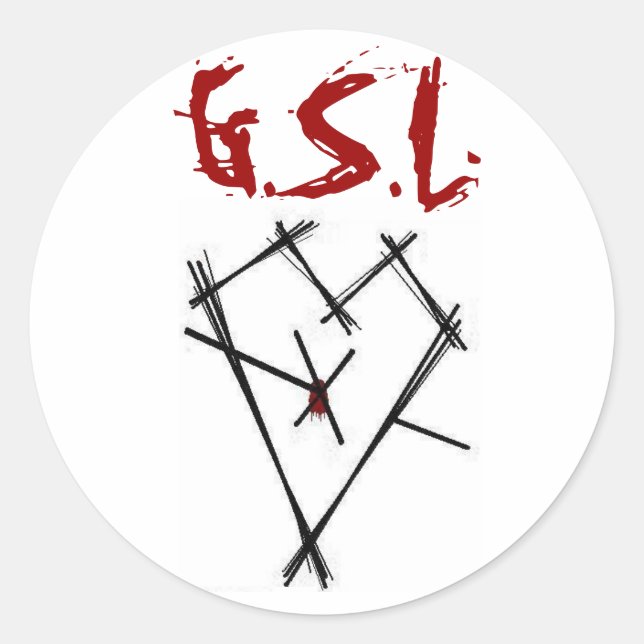 Rond Sticker GSL (Devant)