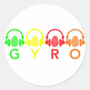 Rond Sticker GYRO