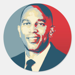 Rond Sticker Hakeem Jeffries Classic Hope Round