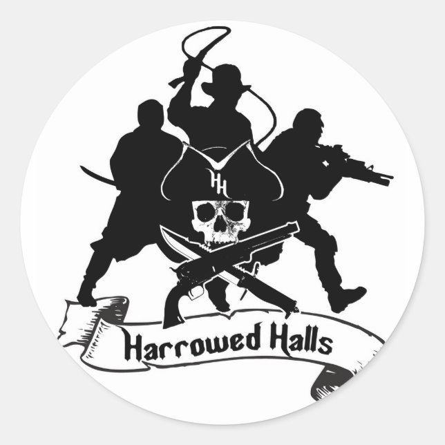 Rond Sticker Halls Harrosée (Devant)