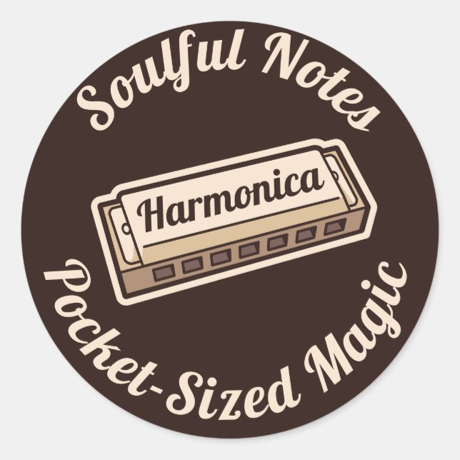 Rond Sticker Harmonica (Devant)