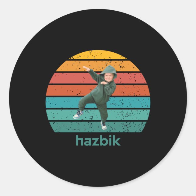 Rond Sticker Hasbulla Magomedov2 (Devant)