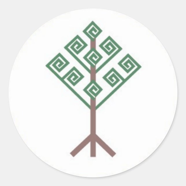 Rond Sticker Heathenry (Devant)