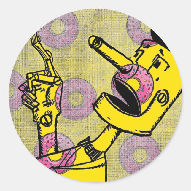 Rond Sticker Homme Tin (Devant)