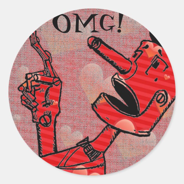 Rond Sticker Homme Tin (Devant)