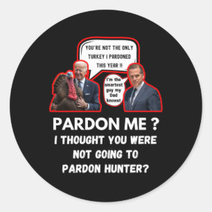 Rond Sticker Hunter Biden
