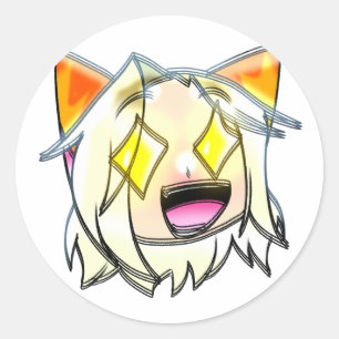 Rond Sticker Hyper-Gloryheart