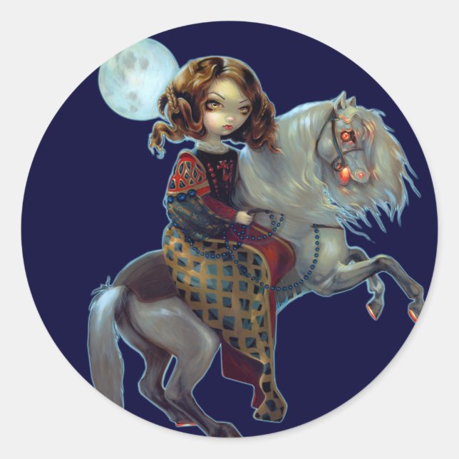 Rond Sticker "I Vampiri : Notte a Cavalla" (Devant)