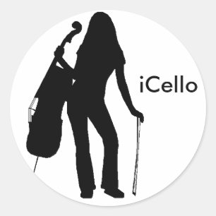 Rond Sticker iCello