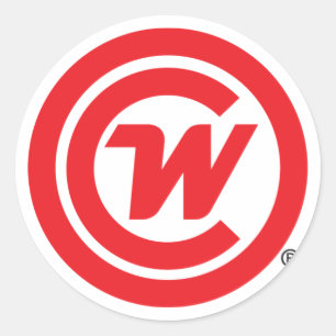 Rond Sticker - Icône du logo CLUBWAKA