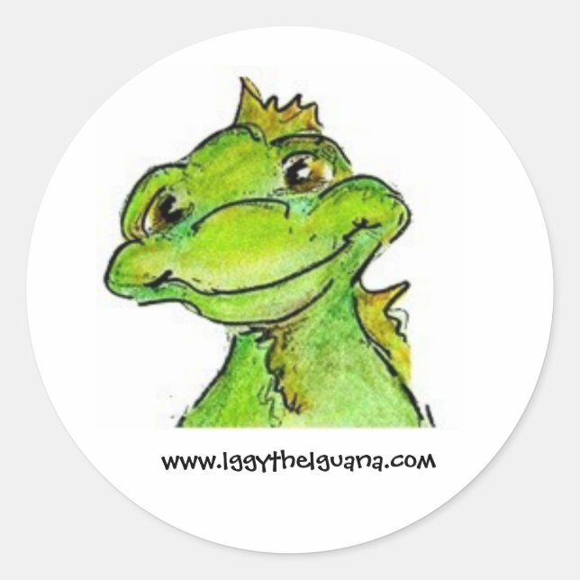 Rond Sticker Iggy (Devant)
