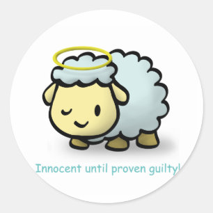 Rond Sticker - Innocent !