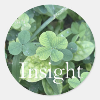 Rond Sticker 'Insight