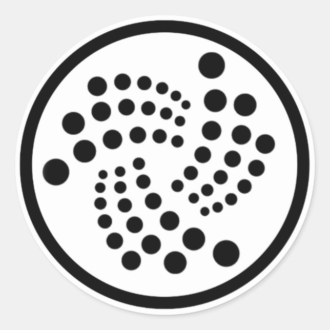 Rond Sticker IOTA (Devant)
