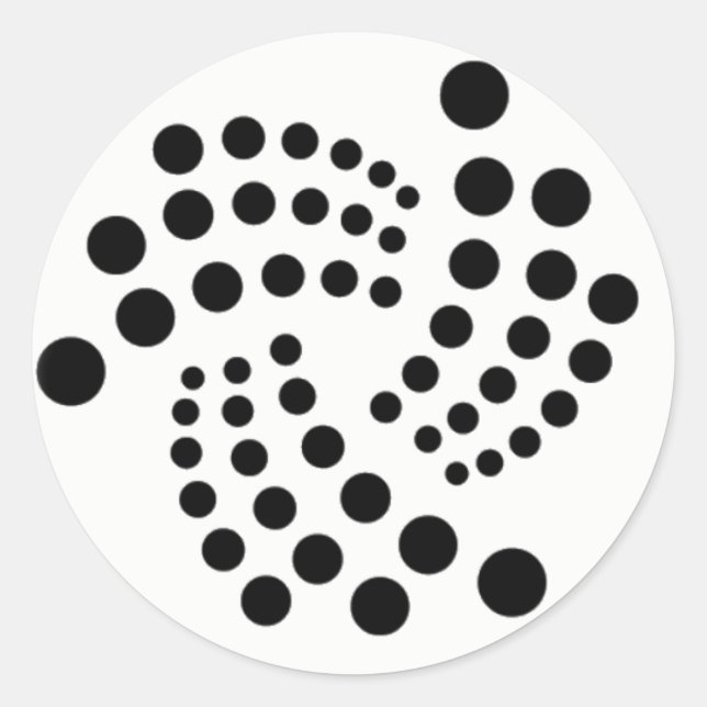 Rond Sticker IOTA 2 (Devant)