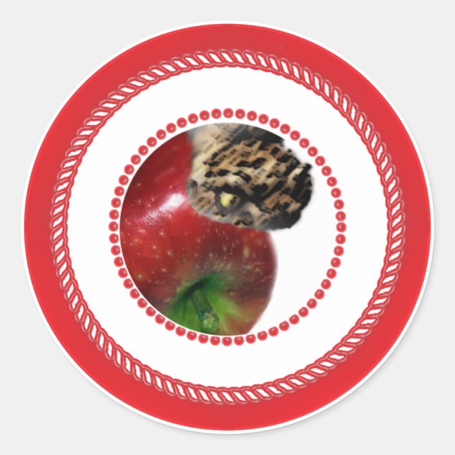 Rond Sticker Jesse Tree Apple (Devant)