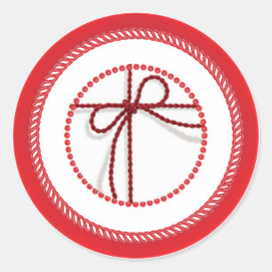 Rond Sticker Jesse Tree Scarlet Thread