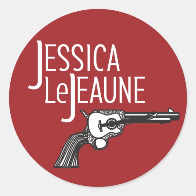 Rond Sticker Jessica Le Jeaune (Devant)