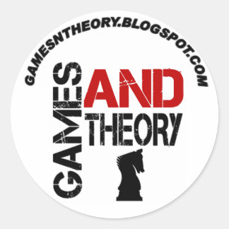 Rond Sticker Jeux & Théorie