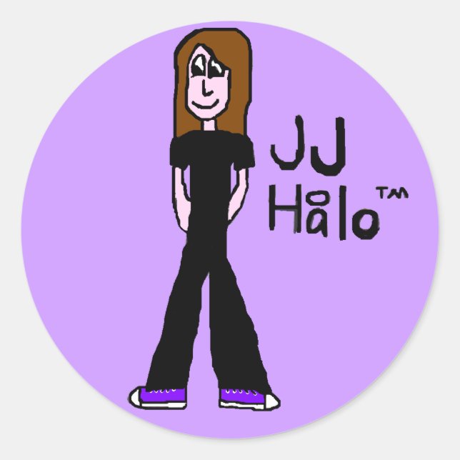Rond Sticker JJ Halo (Devant)