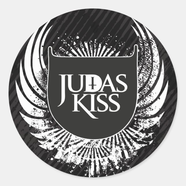 Rond Sticker Judas Kiss (Devant)