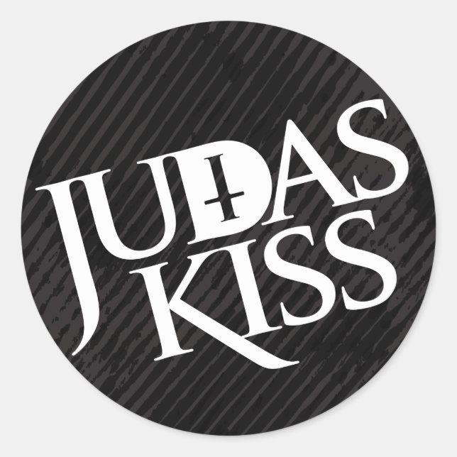 Rond Sticker Judas Kiss (Devant)