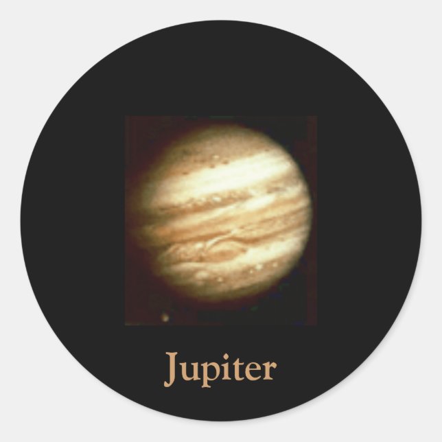Rond Sticker Jupiter (Devant)
