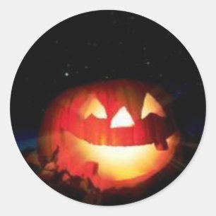 Rond Sticker Just Jack - Halloween