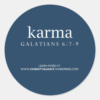 Rond Sticker Karma
