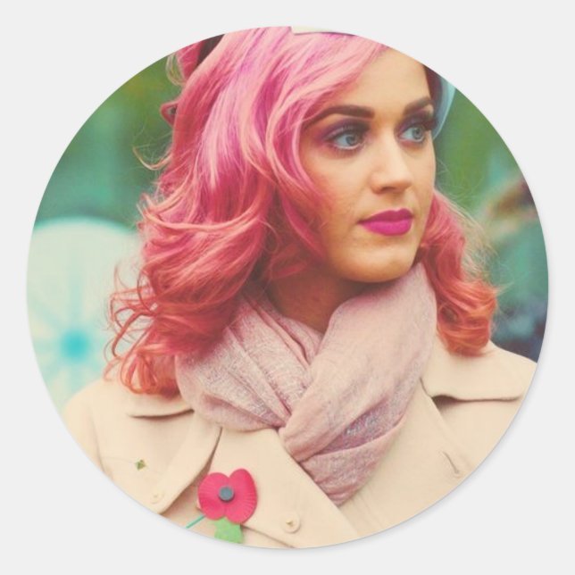 Rond Sticker Katy Perry (Devant)