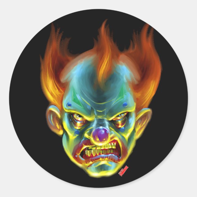 Rond Sticker Killa Klown (Devant)