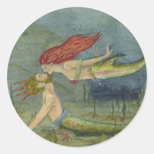 Rond Sticker Kiss Secret