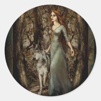 Rond Sticker "LaLoba"