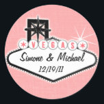 Rond Sticker Las Vegas<br><div class="desc">Autocollant personnalisable - LAS VEGAS. Modifiez facilement le texte. Visitez notre magasin pour une sélection de produits correspondants et contactez-nous si vous avez besoin de personnalisations,  nous pouvons créer tout ce dont vous avez besoin. designkandy@gmail.</div>