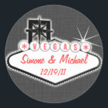 Rond Sticker Las Vegas<br><div class="desc">Autocollant personnalisable - LAS VEGAS. Modifiez facilement le texte. Visitez notre magasin pour une sélection de produits correspondants et contactez-nous si vous avez besoin de personnalisations,  nous pouvons créer tout ce dont vous avez besoin. designkandy@gmail.</div>