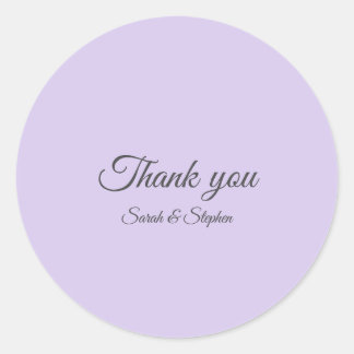 Rond Sticker Lavender numérique