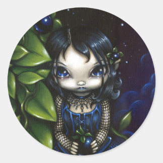 Rond Sticker "Le cadeau de Belladonna"